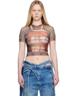 OTTOLINGER Mesh T-shirt - Blue