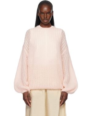 TOTEME Puffed Knit Jumper - Pink