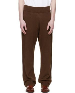 Entire studios Knit Lounge Trousers - Brown