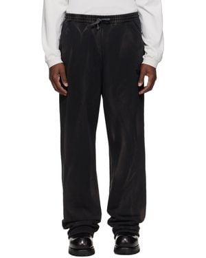 ALEXANDER DIGENOVA Trashed Joggers - Black
