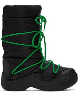 Bottega Veneta Puddle Bomber Boots - Green