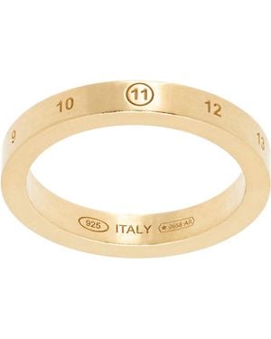 Maison Margiela Number Reference Ring - Metallic