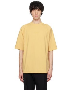 Jacquemus イエロー Le T-Shirt Camargue Tシャツ - ナチュラル