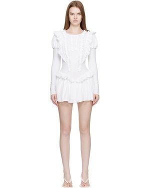 Sandy Liang Acorn Minidress - Black