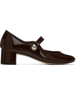 Repetto Fabienne Mary Jane Heels - Black