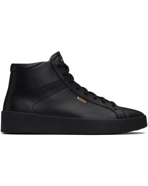 Baskets montantes BOSS pour homme Reductions en ligne jusqu a 40 Lyst