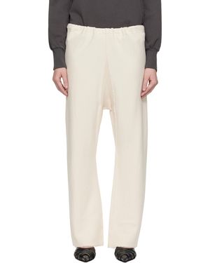 Maison Margiela グレー Jersey ラウンジパンツ ホワイト | Lyst