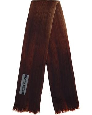 Our Legacy Long Hair Scarf - Brown