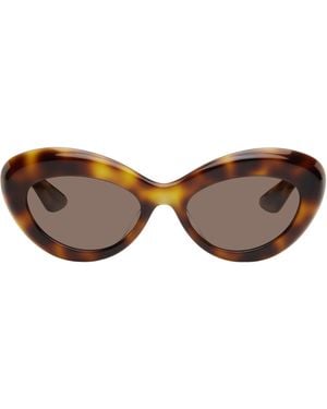 Khaite Oliver Peoplesエディション ブラウン 1968C サングラス - ブラック