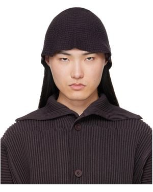 Homme Plissé Issey Miyake Crochet Hat - Black