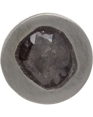 Parts Of 4 Stud Earring - Gray