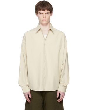 Entire studios Off- Miller Shirt - Natural