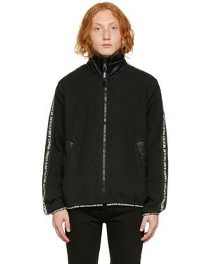Versace Jeans Couture ジップ スウェットシャツ - ブラック