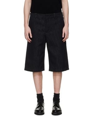 Rier Antique Gabardine Shorts - Black