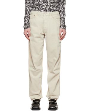 Bless jeansfrontjogger Joggers - White