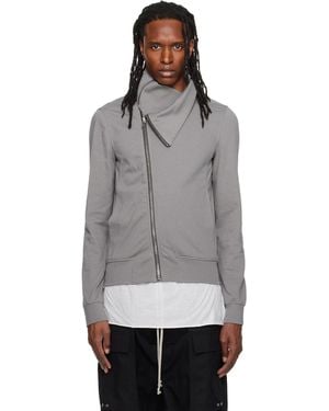 Rick Owens Tower Bauhaus Jogger Track Jacket - Grey
