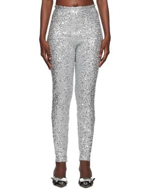 we11done Sequins Leggings - Black
