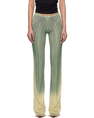 Jean Paul Gaultier 'The Spirale' Lounge Trousers - Black