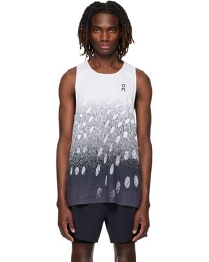 On Shoes Zero Singlet Running Top - Black