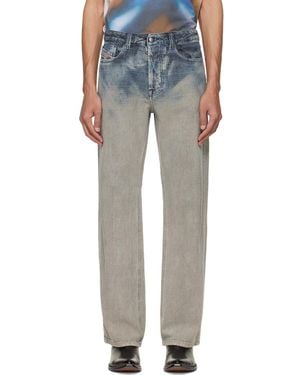 DIESEL Relaxed Regular Waist 1980 D-Eeper Jeans - Grey