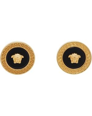 Versace Medusa Earrings - Blue