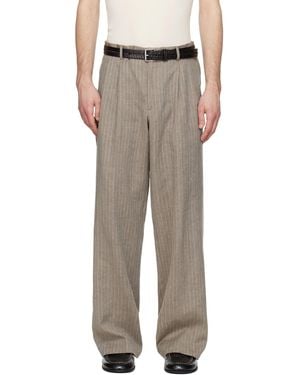 sunflower Wide Pleated Pants - Multicolour