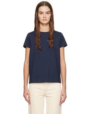 A.P.C. . Navy Item F T-shirt - Blue