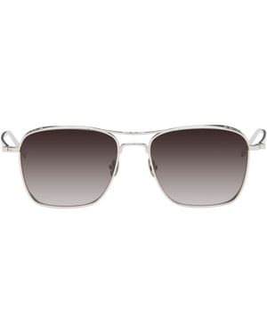 Matsuda Lunettes De Soleil M2099 Argentées - Noir