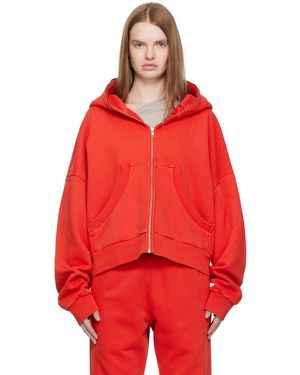 Entire studios Eternal Zip Hoodie - Red