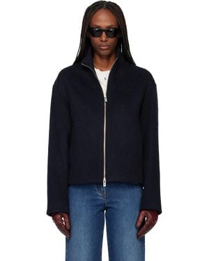 Tonywack Wool Alpaca Zippered Jacket - Black