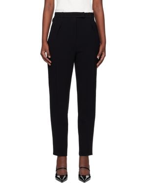 Max Mara ブラック Eguale トラウザーズ