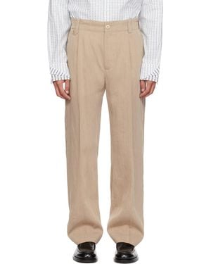 Jacquemus 'The Croisière' Trousers - Natural