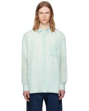 The Row Chemise Bresson Verte - Multicolore