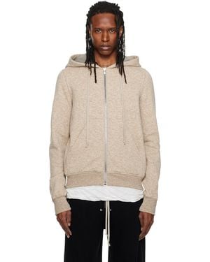 Rick Owens Off- Tower Jason Hoodie - Natural
