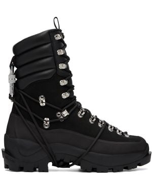 HELIOT EMIL Tall Hiking Boots - Black