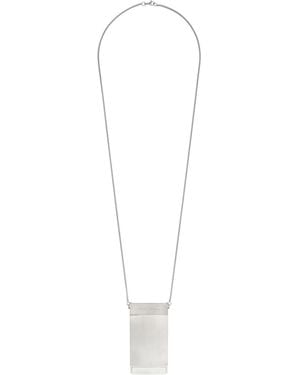 Rick Owens Temple Portable Ashtray Necklace - Black