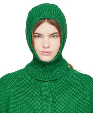 YMC Cotton Balaclava - Green
