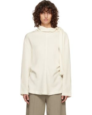Studio Nicholson Off- Valery Blouse - Natural