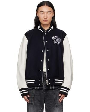 Sacai Off- 'Where The Wild Things Are' Jacket - Blue