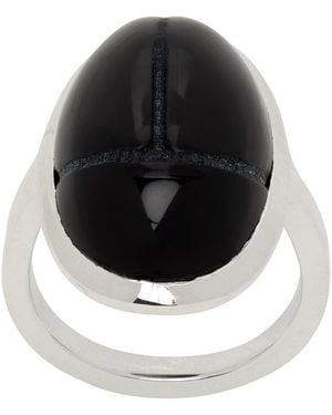Sophie Buhai Scarab Ring - Black
