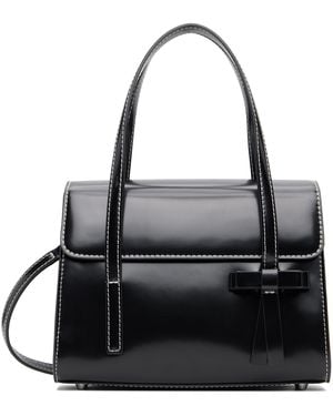 Sandy Liang Mini Mum Crossbody Bag - Black