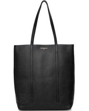 Maison Kitsuné Paris' Leather Tote - Black
