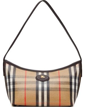 Burberry Mini Highlands Shoulder Bag - Metallic