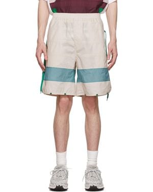 Craig Green Off-white Cotton Shorts - Multicolour