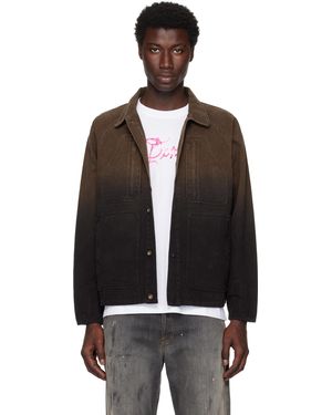 Dime Dipped Chore Jacket - Black
