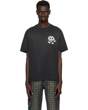 Amiri ブラック Music' Record Tシャツ