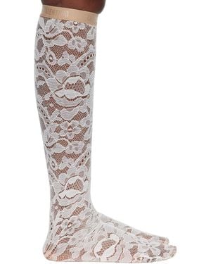 Valentino Rebrode Lace Socks - Multicolor