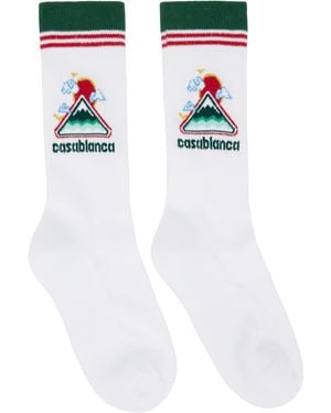 CASABLANCA Socks - White