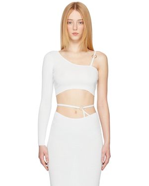 AYA MUSE Knit Amalfi Asymmetric Top - Multicolour