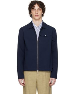 Moncler ネイビー Archivio Creativo ジャケット - ブルー
